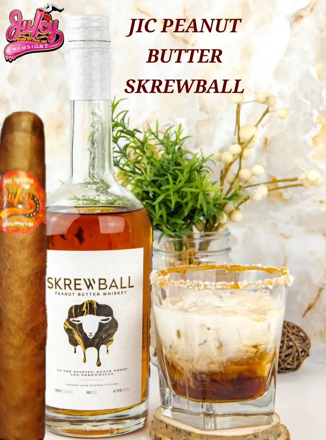 JIC Peanut Butter Skrewball Whiskey