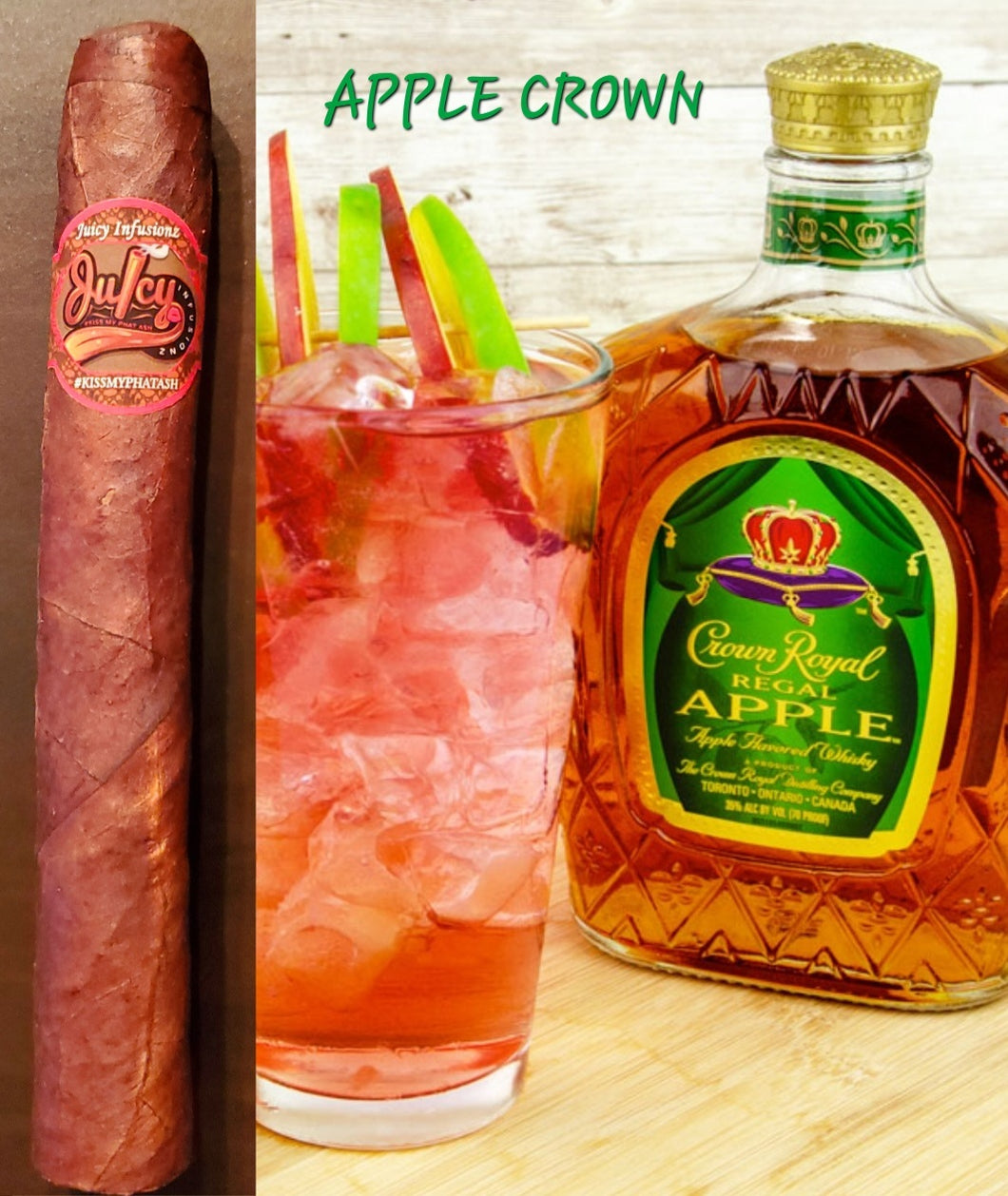 JIC Apple Crown whiskey